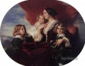Elzbieta Branicka Gräfin Krasinka und ihre Kinder Königtum Porträt Franz Xaver Winterhalter